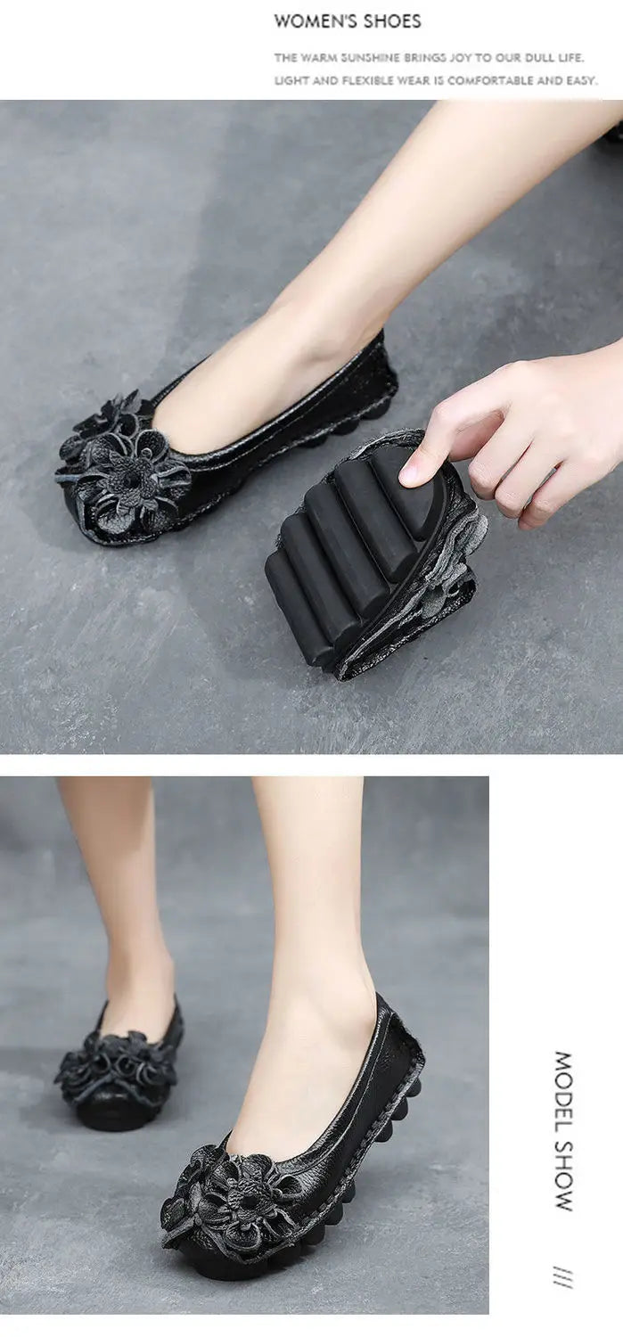 Mocassin Ballerines Floréa –  Charme My Store