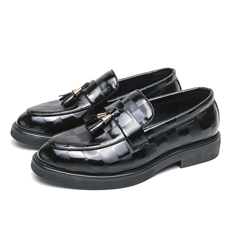 Mocassins Luméro – Style Métallisé, Confort Brillant My Store
