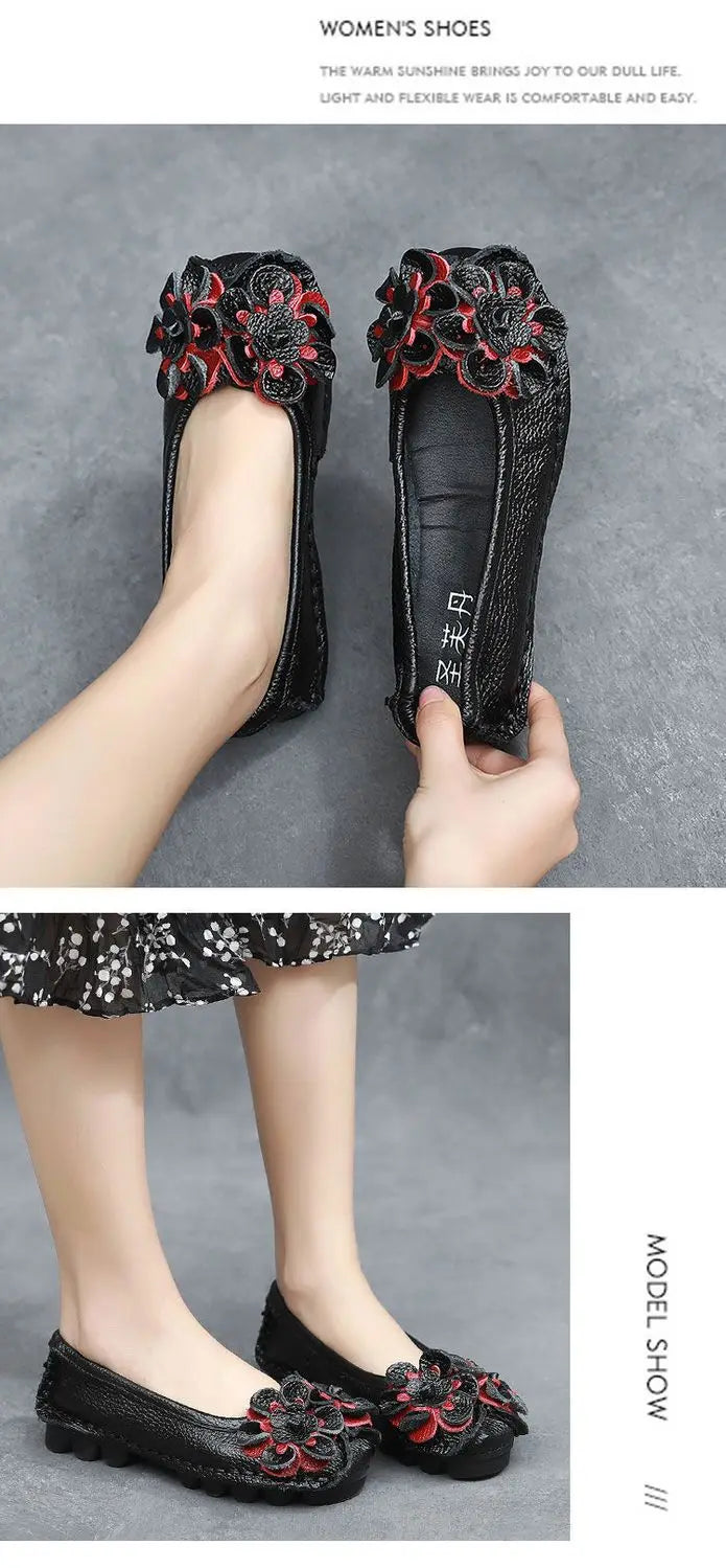 Mocassin Ballerines Floréa –  Charme My Store