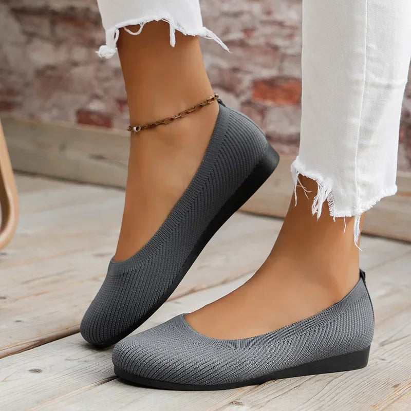 Mocassin femme noire NoEnName_Null - Barrie Shop