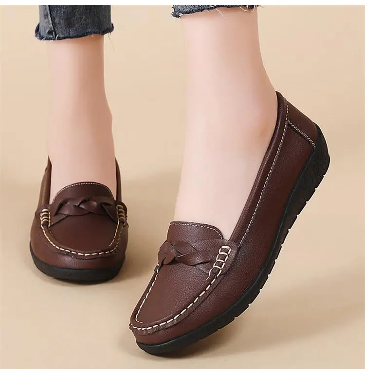 Mocassin femme en cuir KUIDMANGÉA My Store