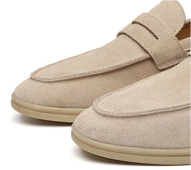 Mocassin daim homme - Barrie Shop
