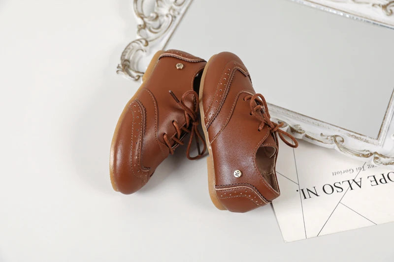 Mocassin femme Solenya en cuir grainé My Store