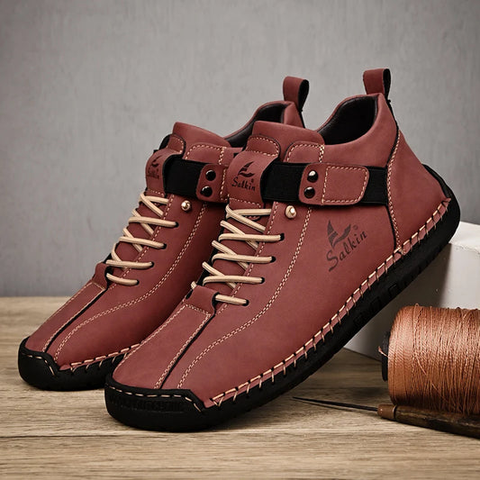 Mocassin homme en cuir bottine d’hiver - Barrie Shop