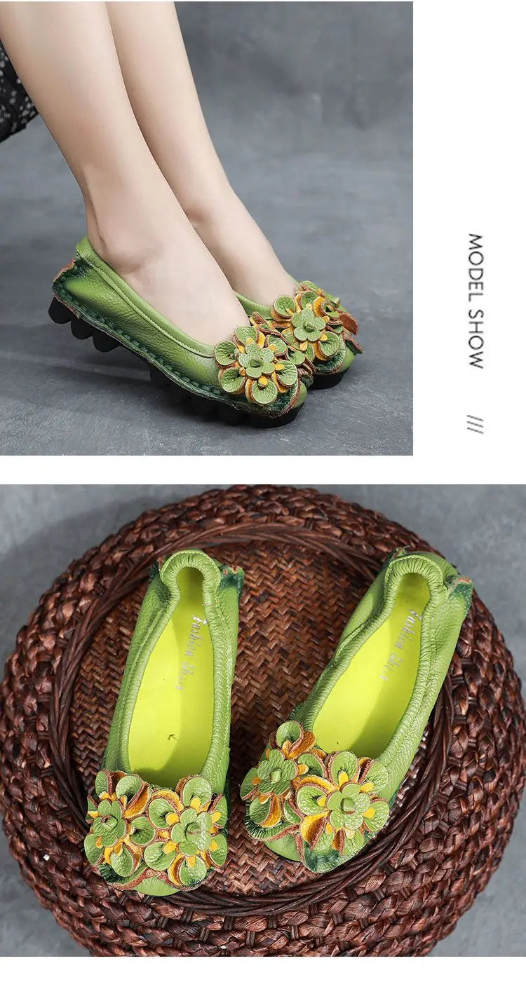 Mocassin Ballerines Floréa –  Charme My Store