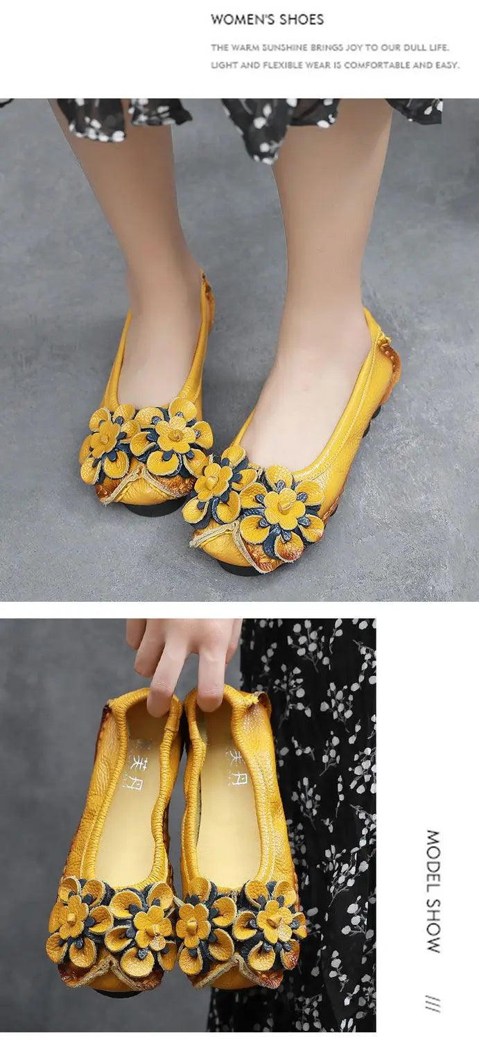 Mocassin Ballerines Floréa –  Charme My Store