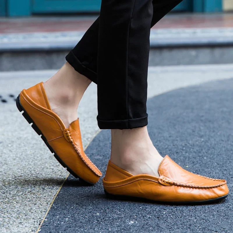 Mocassin confortable Cuir Élégance - Barrie Shop