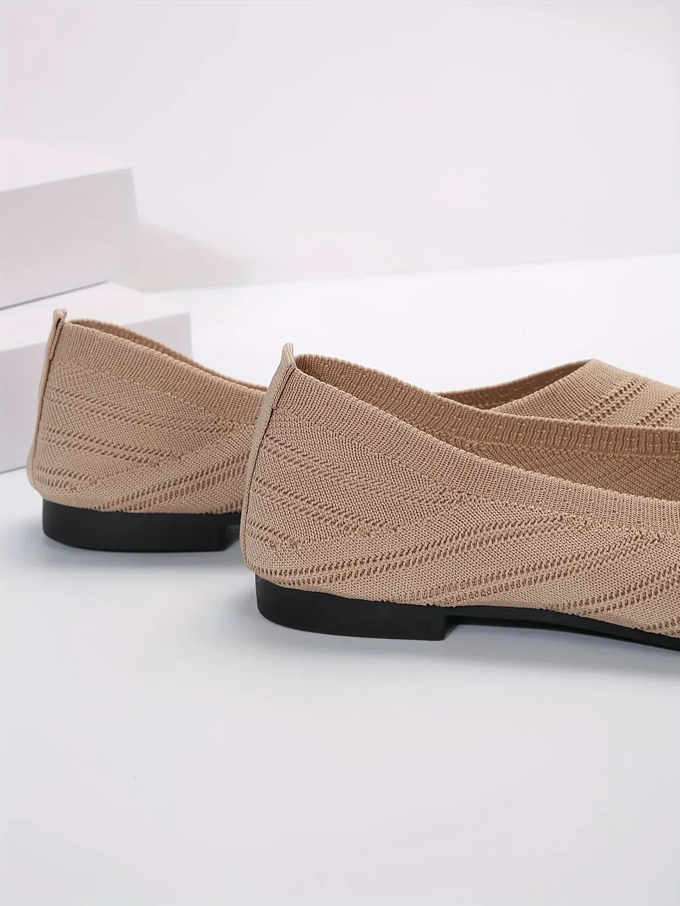 Mocassin vernis femme chic tissé et  bout pointu - Barrie Shop