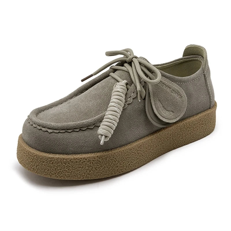 Mocassin plateforme femme AIYUQI My Store