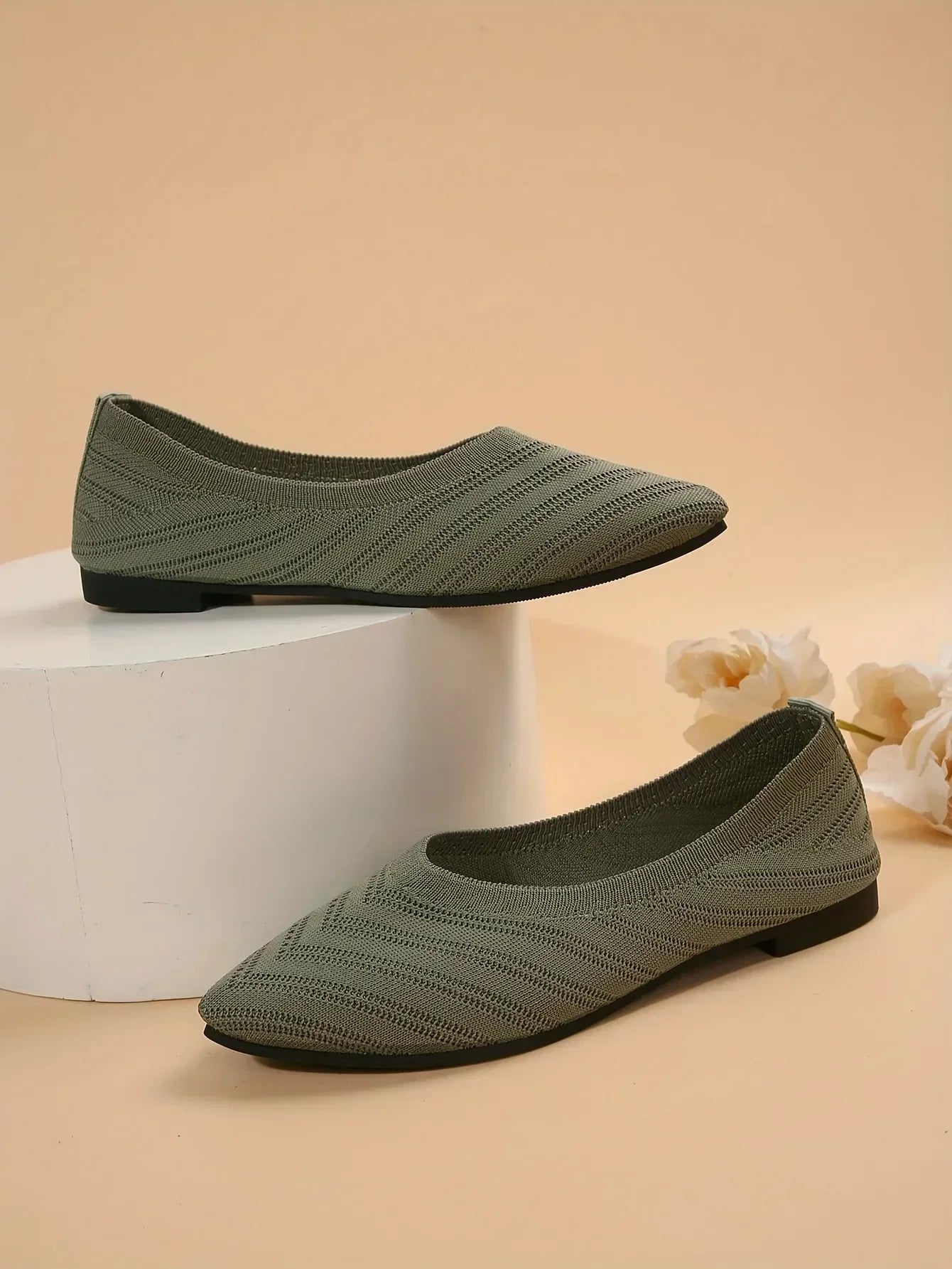 Mocassin vernis femme chic tissé et  bout pointu - Barrie Shop