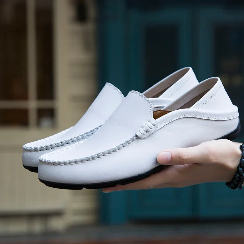 Mocassin confortable Cuir Élégance - Barrie Shop