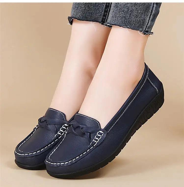 Mocassin femme en cuir KUIDMANGÉA My Store