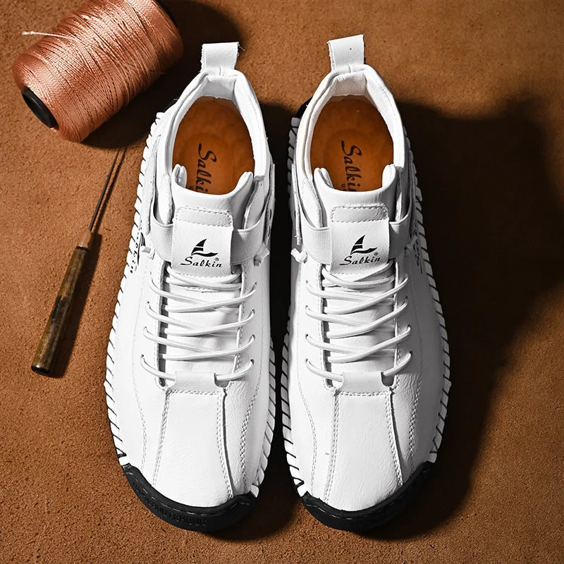 Mocassin homme en cuir bottine d’hiver - Barrie Shop