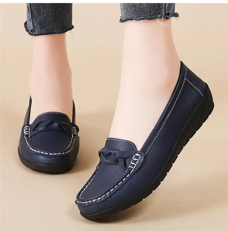 Mocassin femme en cuir KUIDMANGÉA My Store