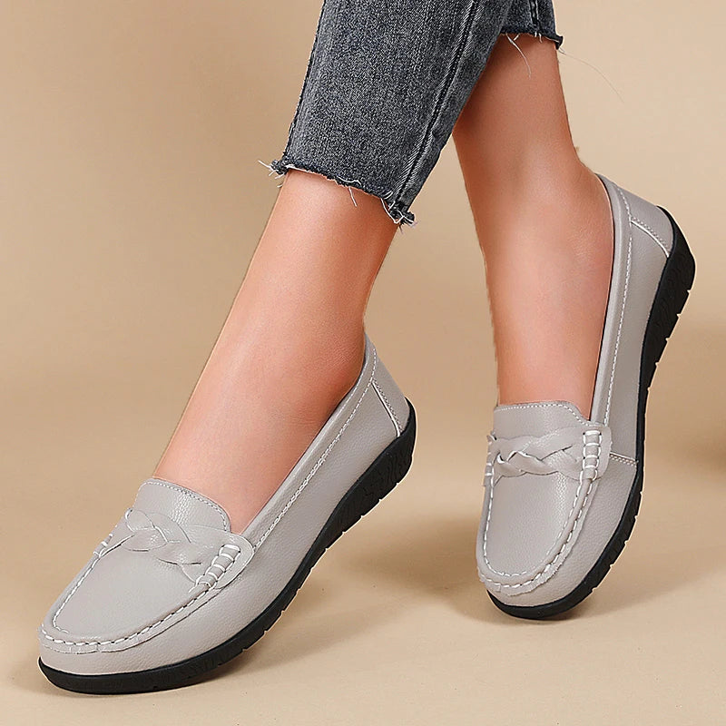 Mocassin femme en cuir KUIDMANGÉA My Store