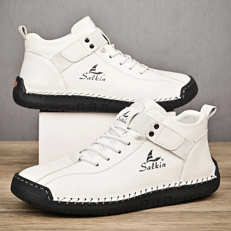 Mocassin homme en cuir bottine d’hiver - Barrie Shop