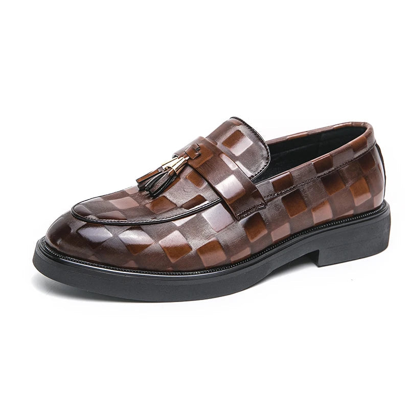 Mocassins Luméro – Style Métallisé, Confort Brillant My Store