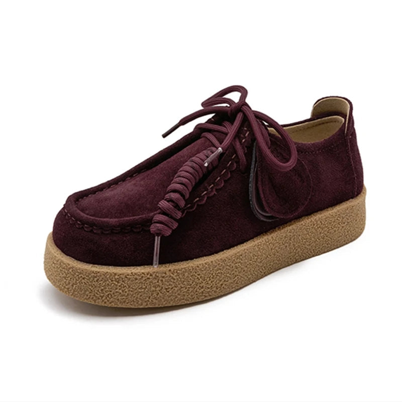 Mocassin plateforme femme AIYUQI My Store