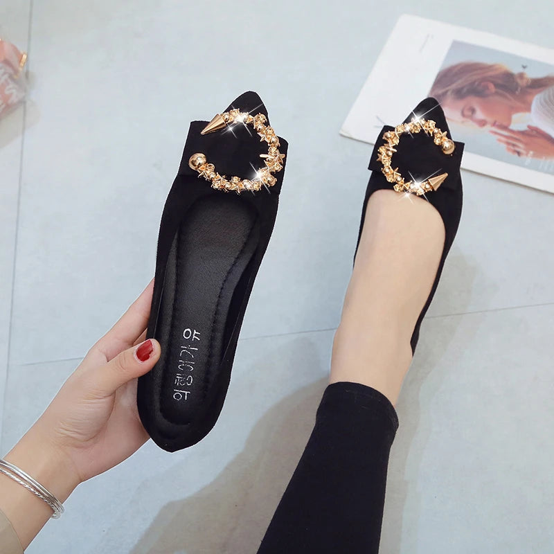 Mocassin femme doré DORYBELLA My Store