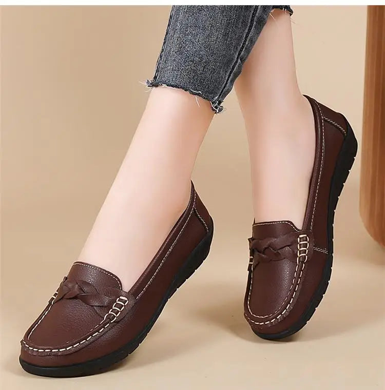 Mocassin femme en cuir KUIDMANGÉA My Store