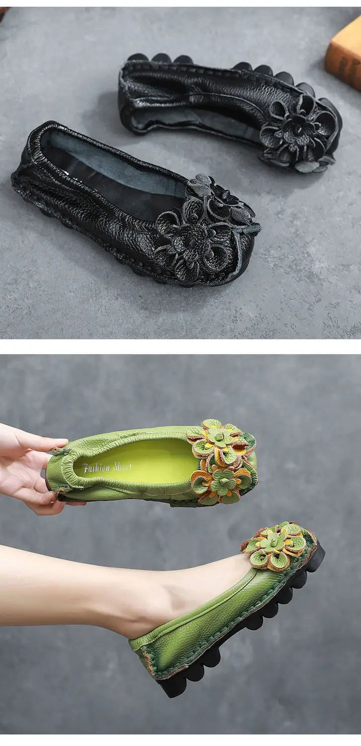 Mocassin Ballerines Floréa –  Charme My Store