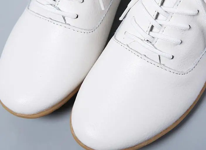 Mocassin femme blanc respirant - Barrie Shop