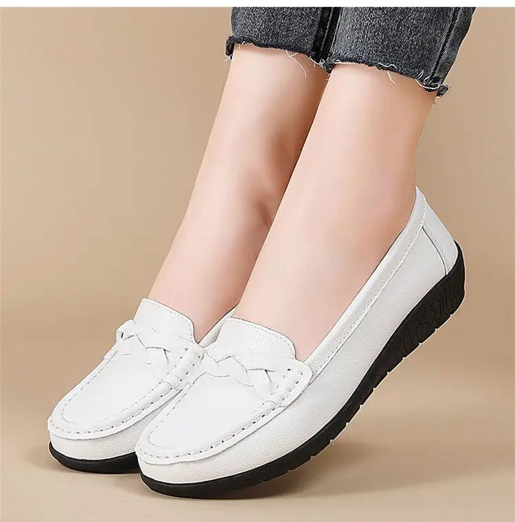 Mocassin femme en cuir KUIDMANGÉA My Store