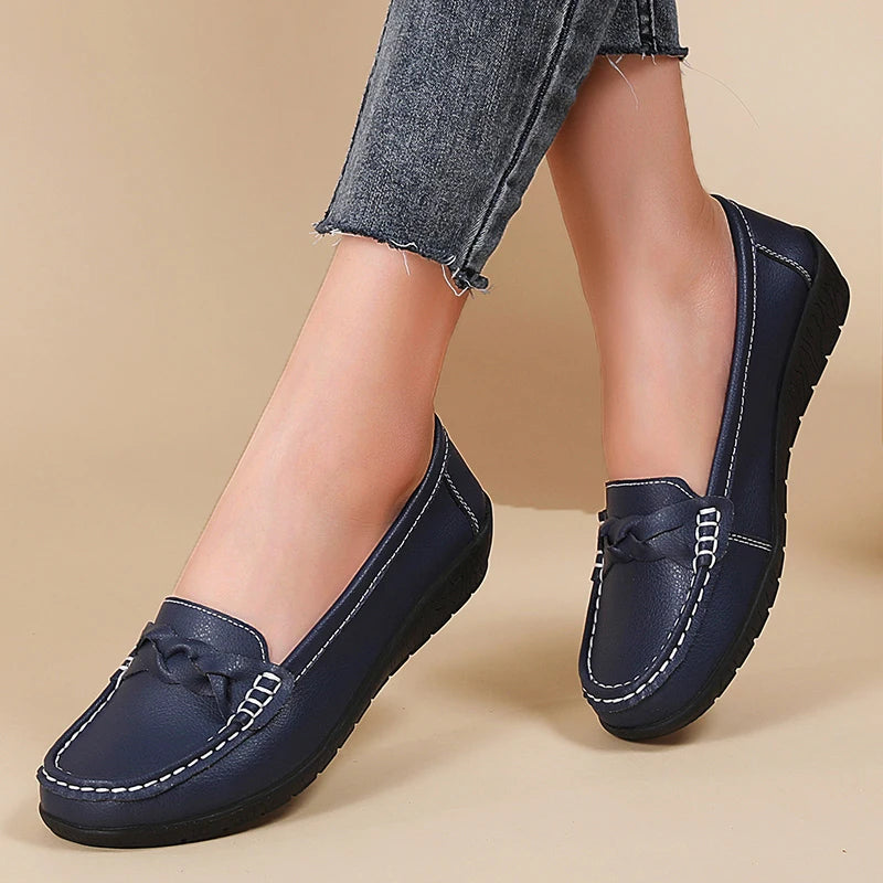 Mocassin femme en cuir KUIDMANGÉA My Store