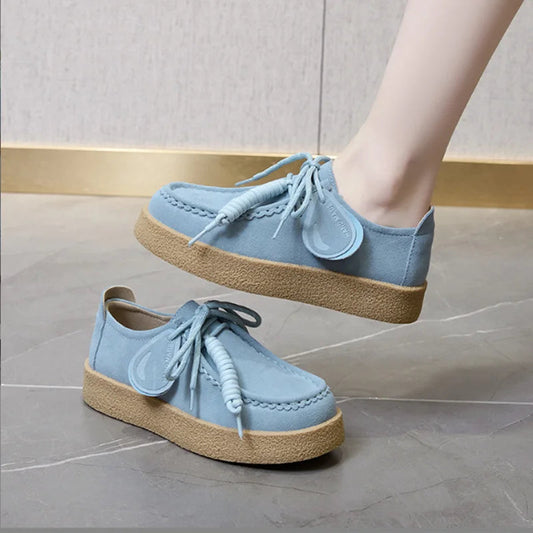 Mocassin plateforme femme AIYUQI My Store