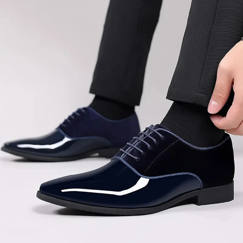 Mocassin verni noir ou  Noirval élégant My Store