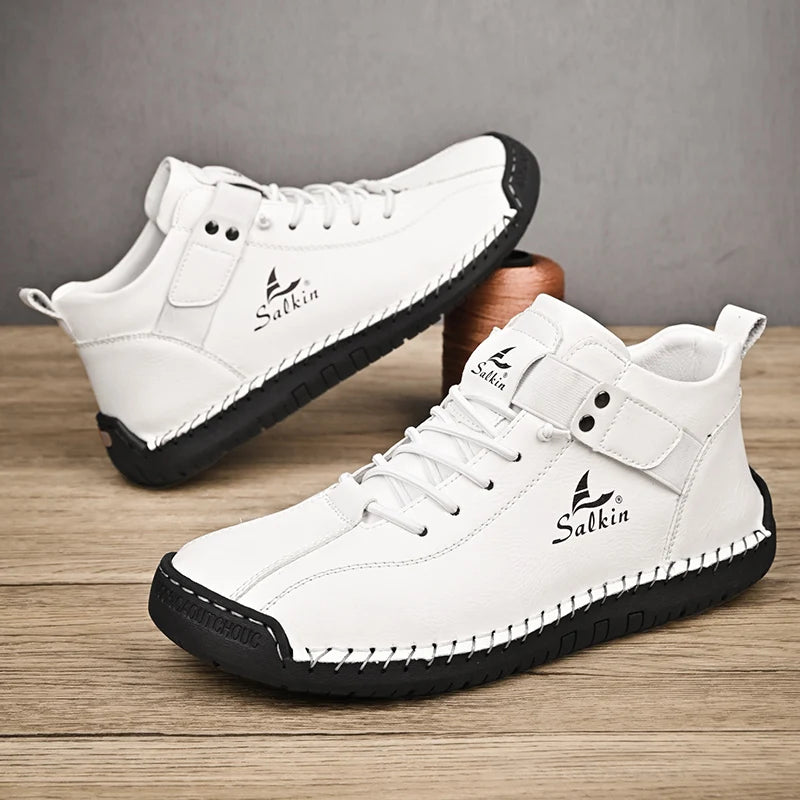 Mocassin homme en cuir bottine d’hiver - Barrie Shop