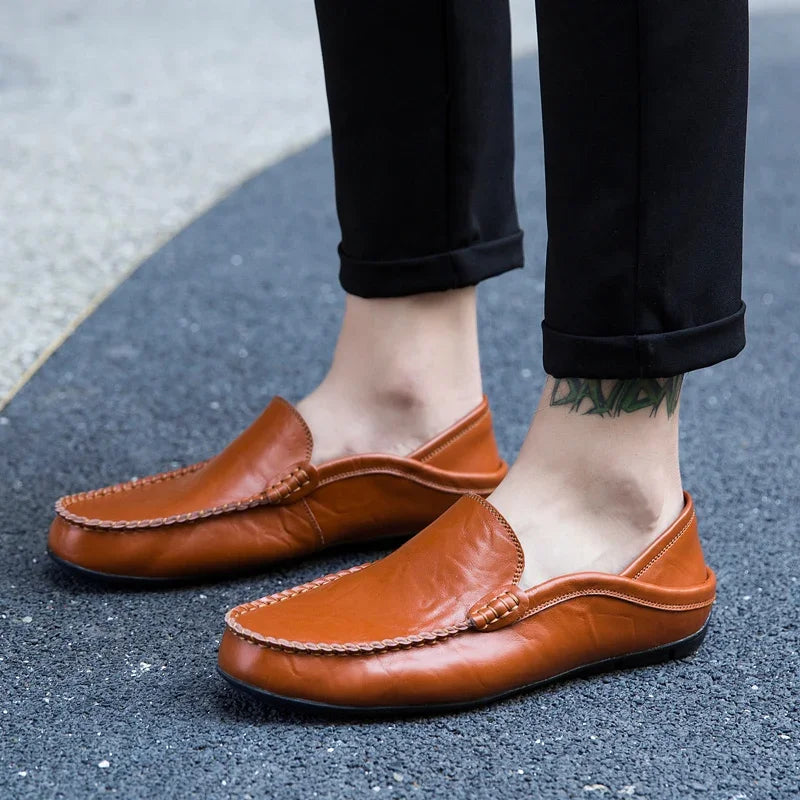 Mocassin confortable Cuir Élégance - Barrie Shop
