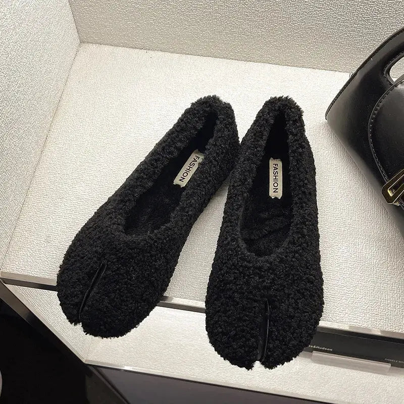 Mocassin fourré femme My Store