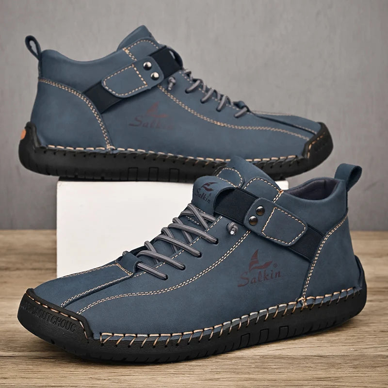 Mocassin homme en cuir bottine d’hiver - Barrie Shop