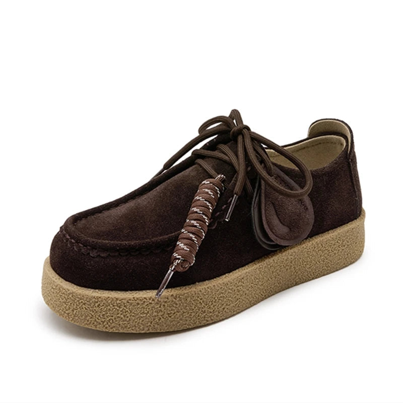 Mocassin plateforme femme AIYUQI My Store