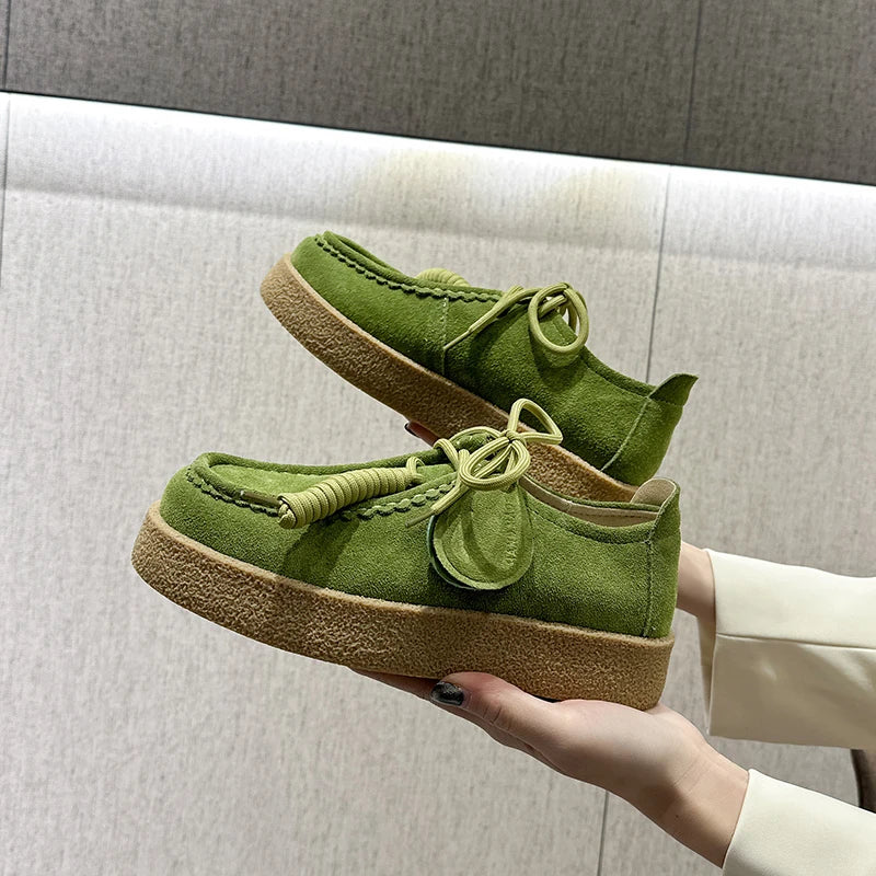 Mocassin plateforme femme AIYUQI My Store