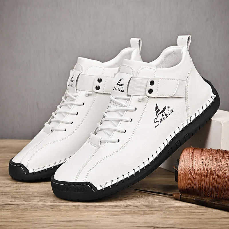 Mocassin homme en cuir bottine d’hiver - Barrie Shop
