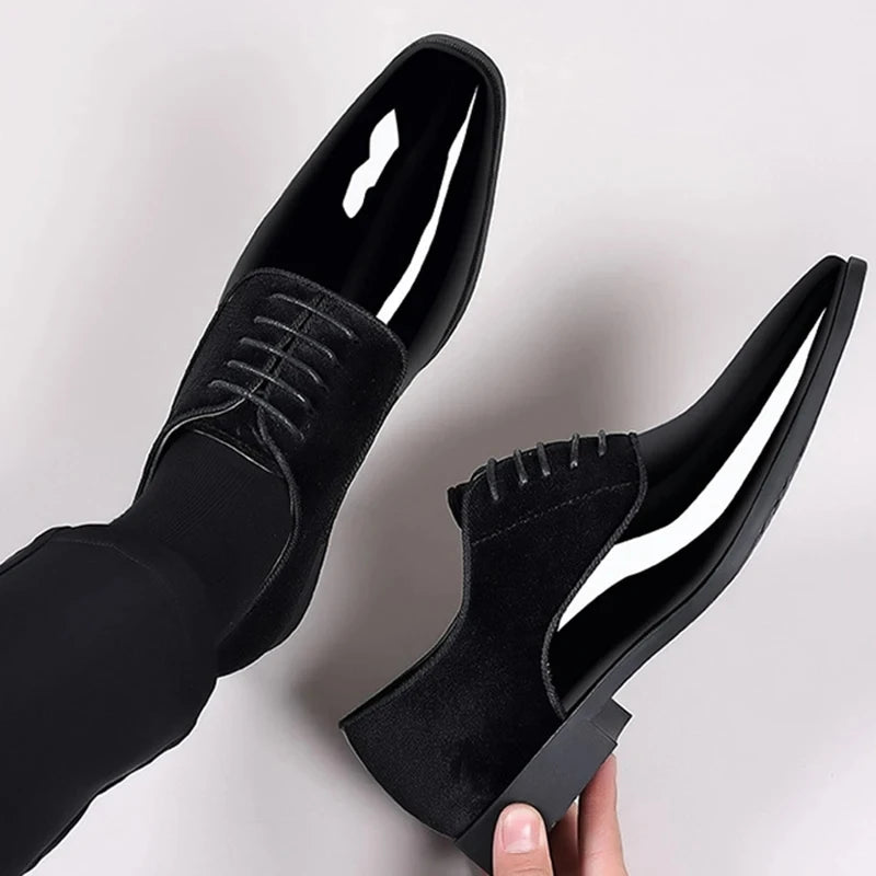 Mocassin verni noir ou  Noirval élégant My Store