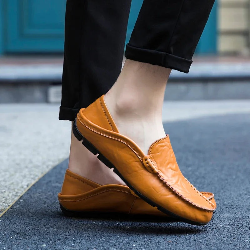 Mocassin confortable Cuir Élégance - Barrie Shop