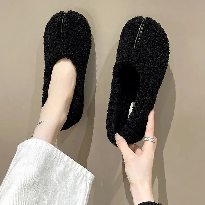 Mocassin fourré femme My Store