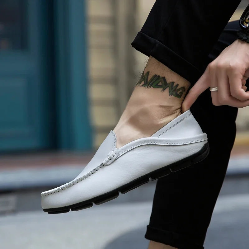 Mocassin confortable Cuir Élégance - Barrie Shop