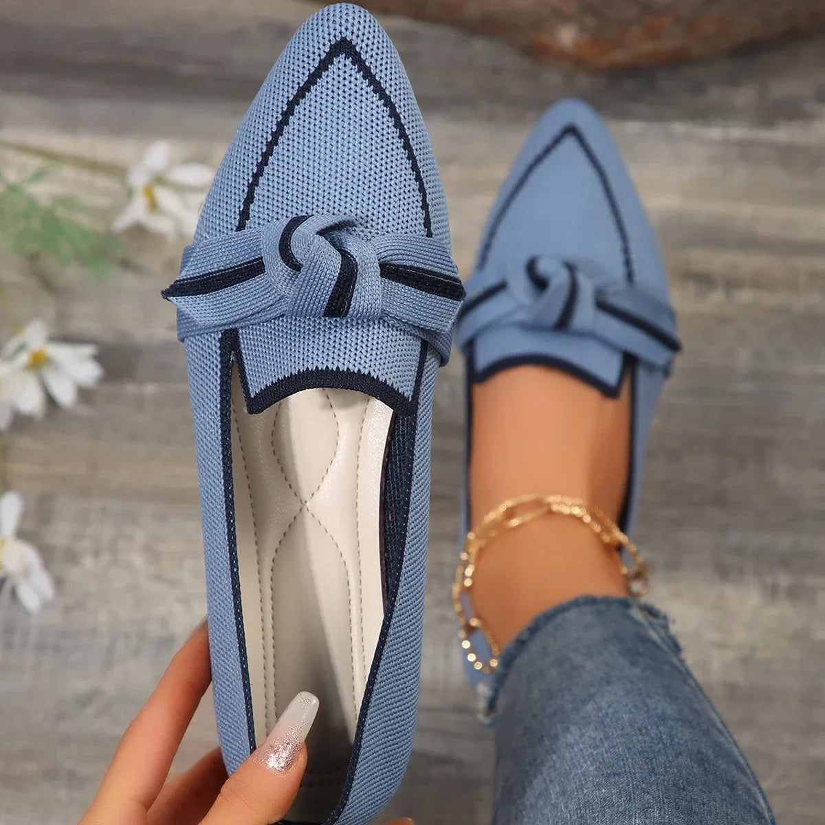 Mocassin femme Ballerines Pointues My Store