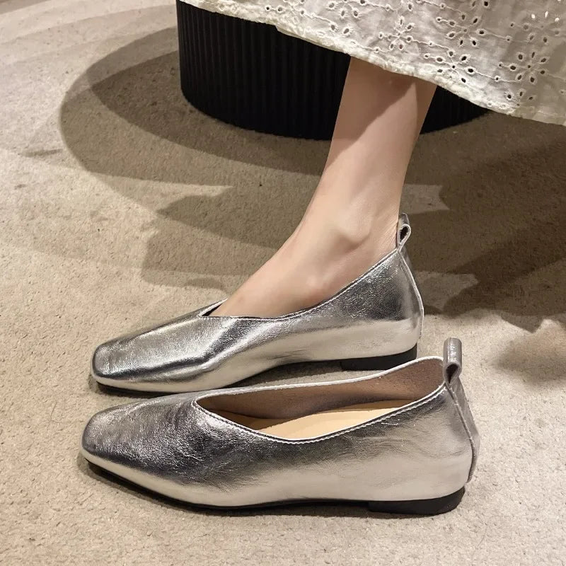 Mocassin femme camel - Barrie Shop