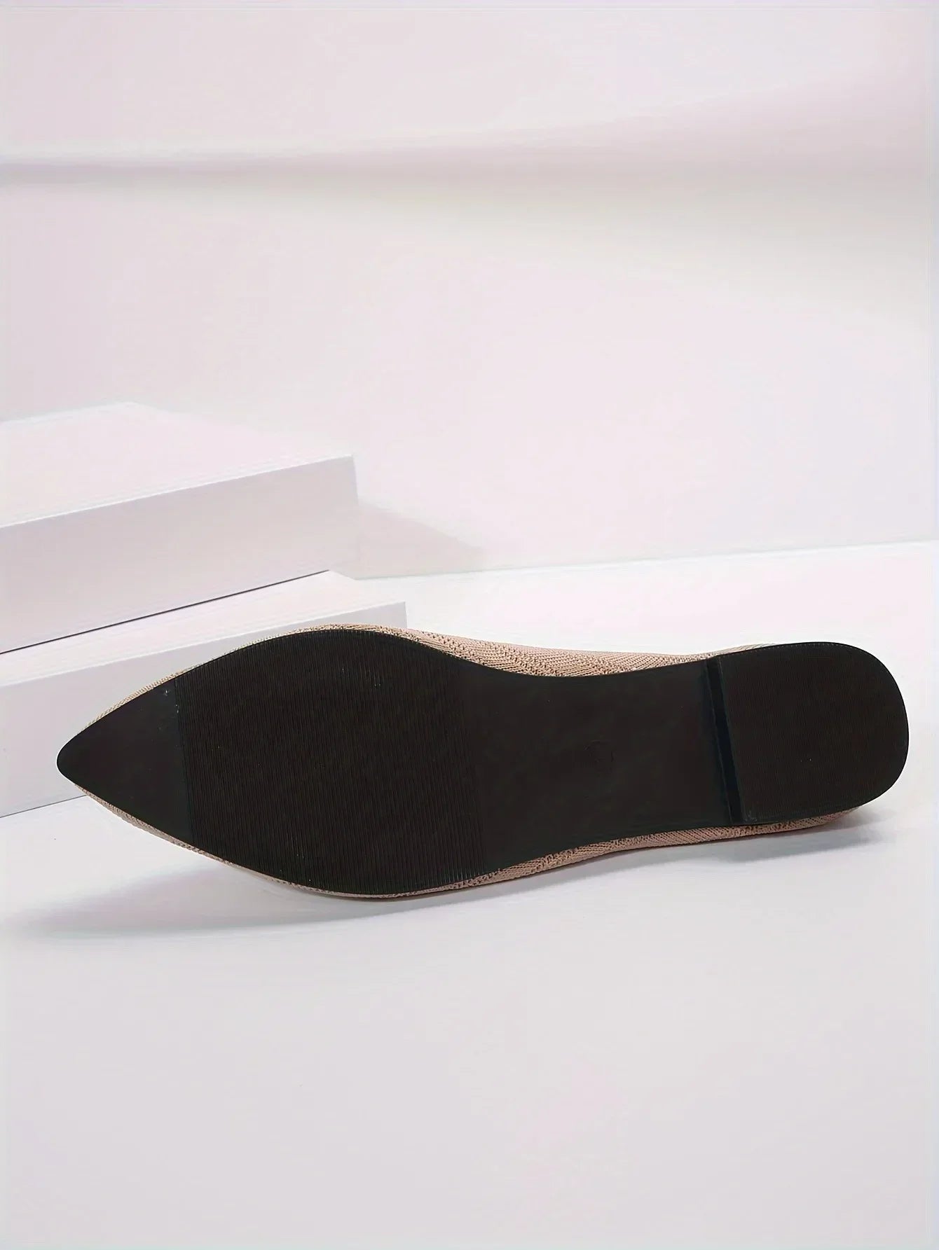 Mocassin vernis femme chic tissé et  bout pointu - Barrie Shop