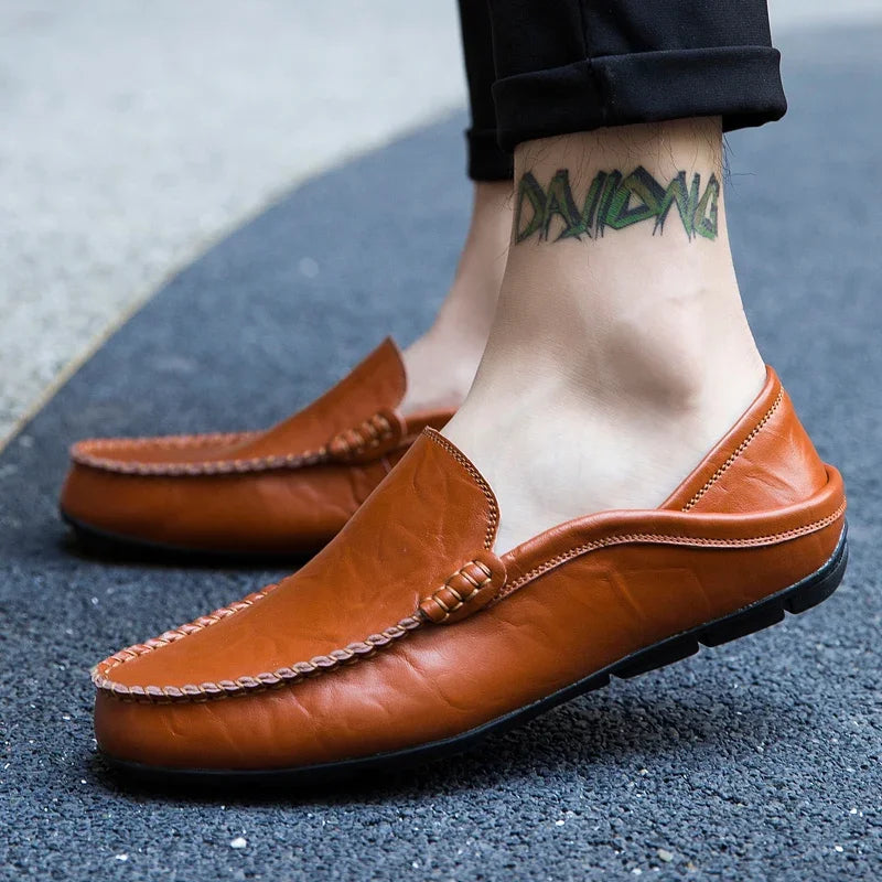 Mocassin confortable Cuir Élégance - Barrie Shop