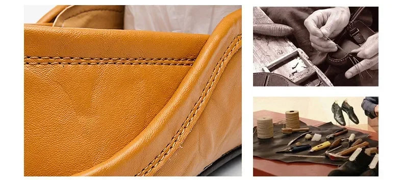 Mocassin confortable Cuir Élégance - Barrie Shop