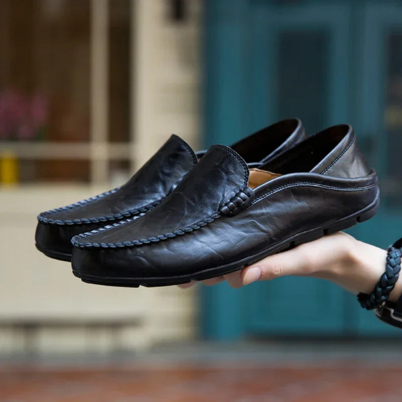 Mocassin confortable Cuir Élégance - Barrie Shop