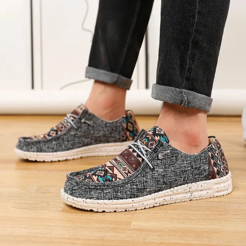 Mocassin tissu homme My Store