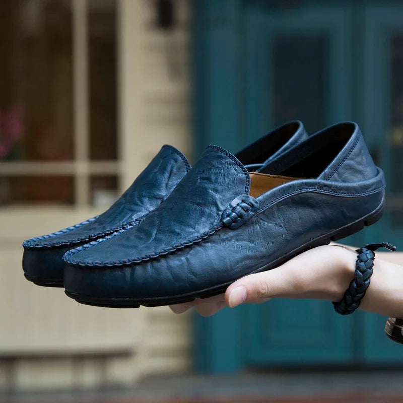 Mocassin confortable Cuir Élégance - Barrie Shop