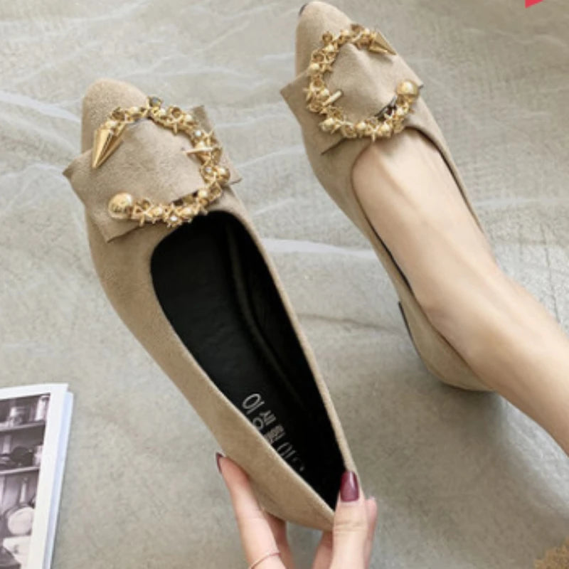 Mocassin femme doré DORYBELLA My Store